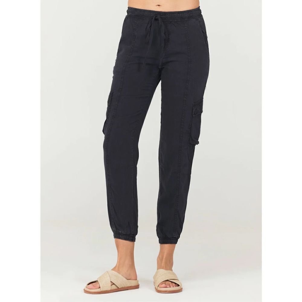 Bella Dahl Cargo Track Pants - Black Size S‎ - Picture 2 of 16